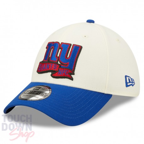 Casquette New York Giants NFL Sideline 39Thirty Fitted New Era Beige et Bleue
