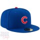 Casquette Chicago Cubs MLB Authentic On Field Game 59Fifty Fitted New Era Bleue et Rouge