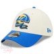 Casquette Los Angeles Rams NFL Sideline 39Thirty Fitted New Era Beige et Bleue