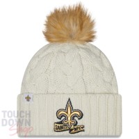 Bonnet New Orleans Saints NFL Sideline New Era Beige