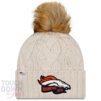 Bonnet Denver Broncos NFL Sideline New Era Beige