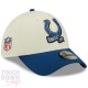 Casquette Indianapolis Colts NFL Sideline 39Thirty Fitted New Era Beige et Bleue