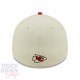 Casquette Kansas City Chiefs NFL Sideline 39Thirty Fitted New Era Beige et Rouge