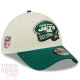 Casquette New York Jets NFL Sideline 39Thirty Fitted New Era Beige et Verte