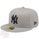 Casquette NY World Series MLB Side Patch 59Fifty Fitted New Era Grise