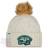 Bonnet New York Jets NFL Sideline New Era Beige