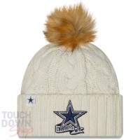 Bonnet Dallas Cowboys NFL Sideline New Era Beige