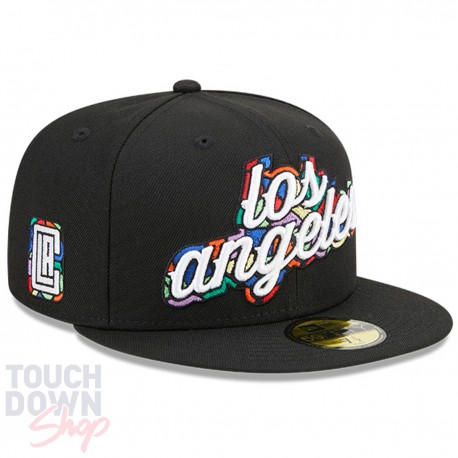Casquette Los Angeles Clippers NBA City Edition 59Fifty Fitted New Era Noire