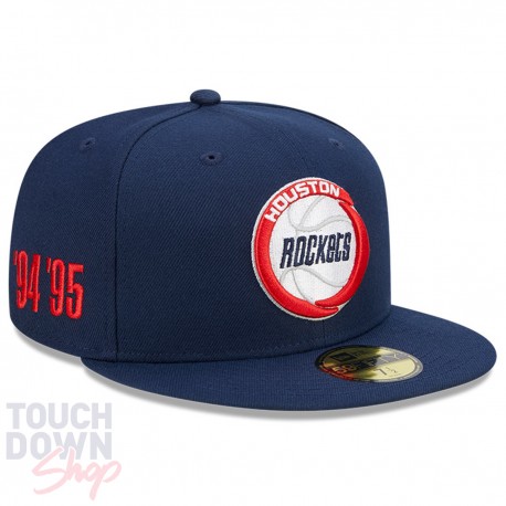 Casquette Houston Rockets NBA City Edition 59Fifty Fitted New Era Bleue