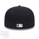 Casquette Cleveland Indians MLB On Field 59Fifty Fitted New Era Bleue et Rouge
