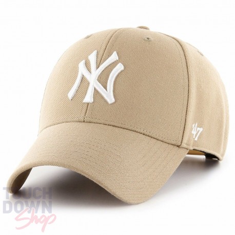 Casquette New York Yankees MLB Khaki '47 Brand MVP