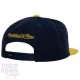 Casquette Two Tone Snapback Mitchell and Ness Bleu