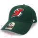 Casquette New Jersey Devils NHL Sure Shot '47 Brand MVP Verte et Rouge
