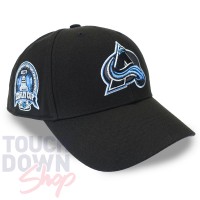 Casquette Colorado Avalanche NHL Sure Shot '47 Brand MVP Noire et Bleue