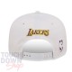Casquette Los Angeles Lakers NBA White Crown Team 9Fifty New Era Blanche
