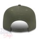 Casquette NY New York Yankees MLB Side Patch 9Fifty New Era Olive