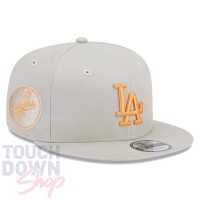 Casquette Los Angeles Dodgers MLB Side Patch 9Fifty New Era Blanche