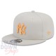 Casquette NY New York Yankees MLB Side Patch 9Fifty New Era Blanche