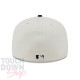 Casquette NY New York Yankees MLB Side Patch 59Fifty Fitted New Era Blanche