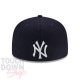 Casquette NY World Series MLB Side Patch 59Fifty Fitted New Era Blanche
