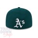Casquette World Series MLB Side Patch 59Fifty Fitted New Era Verte
