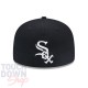 Casquette Chicago White Sox MLB Side Patch 59Fifty Fitted New Era Noire