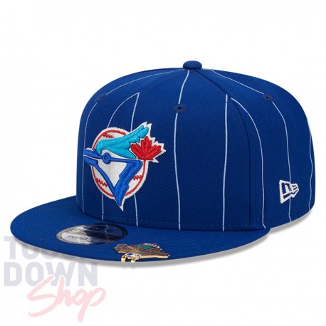 Casquette Toronto Blue Jays MLB Pinstripe 9Fifty New Era Bleu