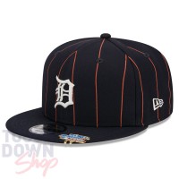 Casquette Detroit Tigers MLB Pinstripe 9Fifty New Era Navy