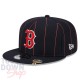 Casquette Boston Red Sox MLB Pinstripe 9Fifty New Era Navy