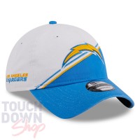 Casquette Los Angeles Chargers NFL Sideline History 9Twenty New Era Blanche