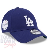 Casquette Los Angeles Dodgers MLB Side Patch 9Forty New Era Bleue