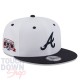 Casquette Atlanta Braves MLB White Crown Patch 9Fifty New Era Blanche