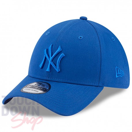 Casquette NY New York Yankees MLB League Essential 39Thirty Fitted New Era Bleu