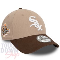 Casquette Chicago White Sox MLB Side patch All Star Game 9Forty New Era Two Tone Beige et Marron
