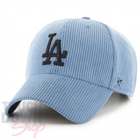 Casquette Los Angeles Dodgers MLB Thick Cord '47 Brand MVP Bleu Montego