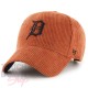 Casquette Detroit Tigers MLB Thick Cord '47 Brand MVP Orange Foncé
