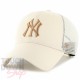 Casquette New York Yankees MLB Branson Trucker '47 Brand MVP Natural