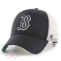 Casquette Boston Red Sox MLB Branson Trucker '47 Brand MVP Blanche et Noire