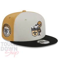 Casquette New Orleans Saints NFL Sideline History 9Fifty New Era Grise