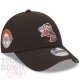 Casquette Cleveland Browns NFL Sideline History 9Forty New Era Marron