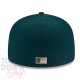 Casquette World Series MLB World Series Contrast 59Fifty Fitted New Era Verte et Bordeaux