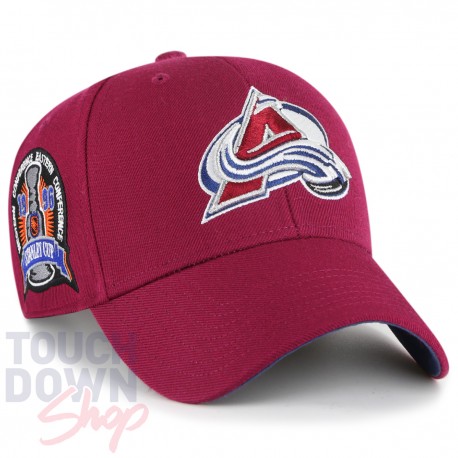 Casquette Colorado Avalanche NHL Sure Shot '47 Brand MVP Rouge cardinal