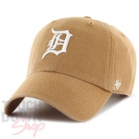 Casquette Detroit Tigers MLB Clean Up No Loop '47 Brand MVP Camel