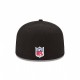 Casquette New Era 59FIFTY Fitted authentic on field black NFL Pittsburgh Steelers
