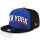 Casquette New York Knicks NBA City edition 2023 9Fifty New Era Bleu