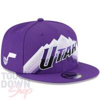 Casquette Utah Jazz NBA City edition 2023 9Fifty New Era Violette