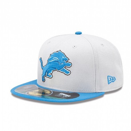Casquette New Era 59FIFTY Fitted authentic on field NFL Detroit Lions