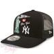Casquette NY New York Yankees MLB City Graphic Trucker New Era Noire