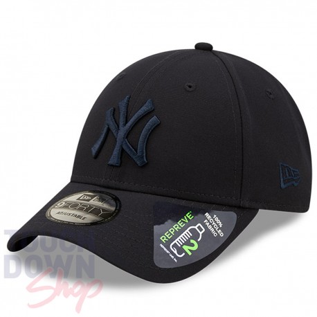 Casquette NY New York Yankees MLB Tonal Repreve 9Forty New Era Bleu marine