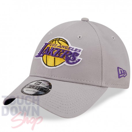 Casquette Los Angeles Lakers NBA League Essential 9Forty New Era Gris